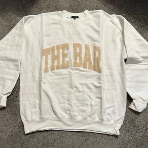 NWOT The Bar sweatshirt XL